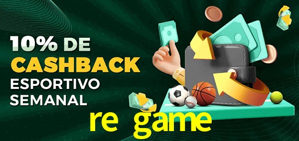 10% de bônus de cashback na re game